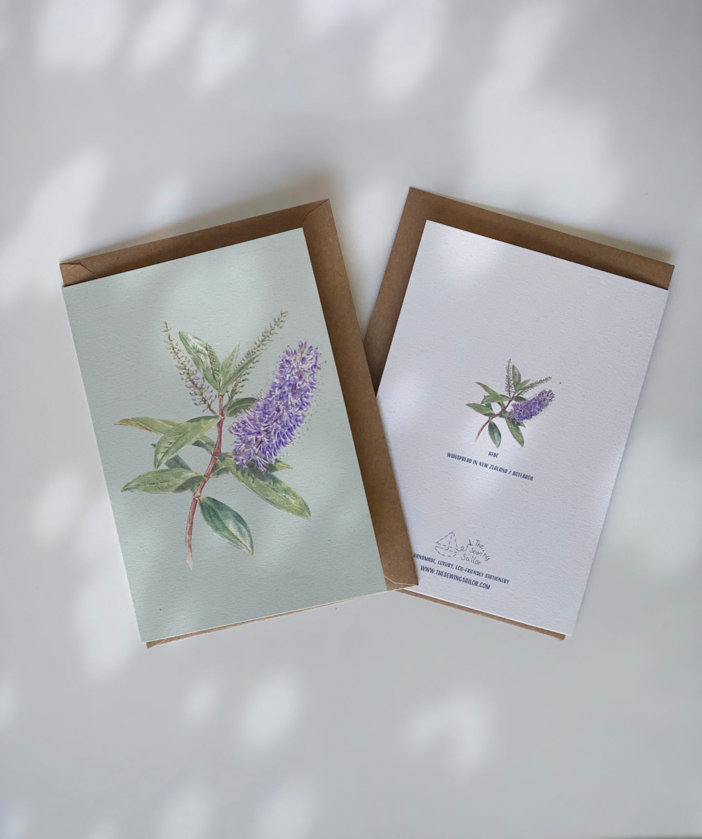 NEW ZEALAND HEBE greeting cards