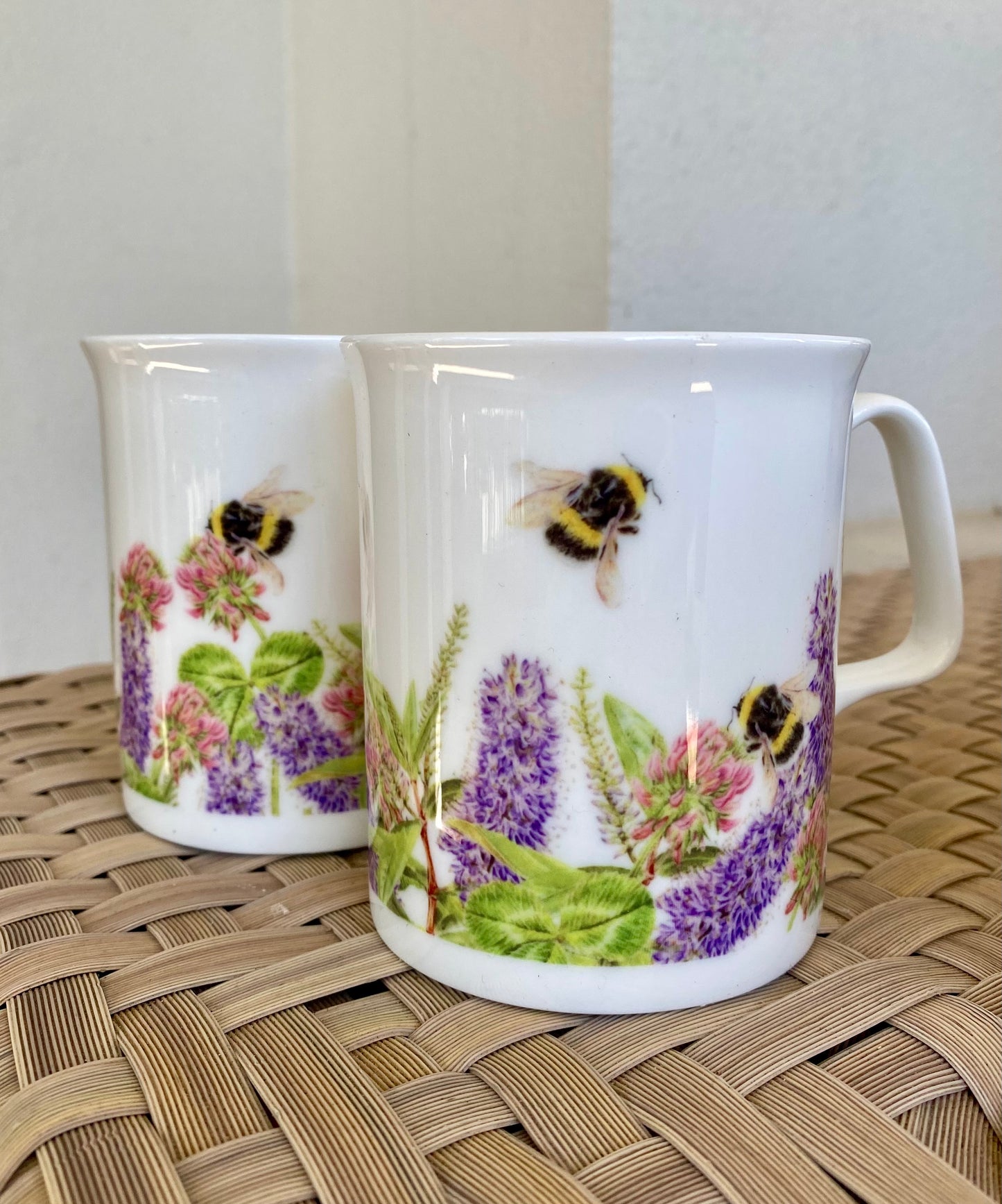 SPRING FLOWERS FINE BONE CHINA MUGS