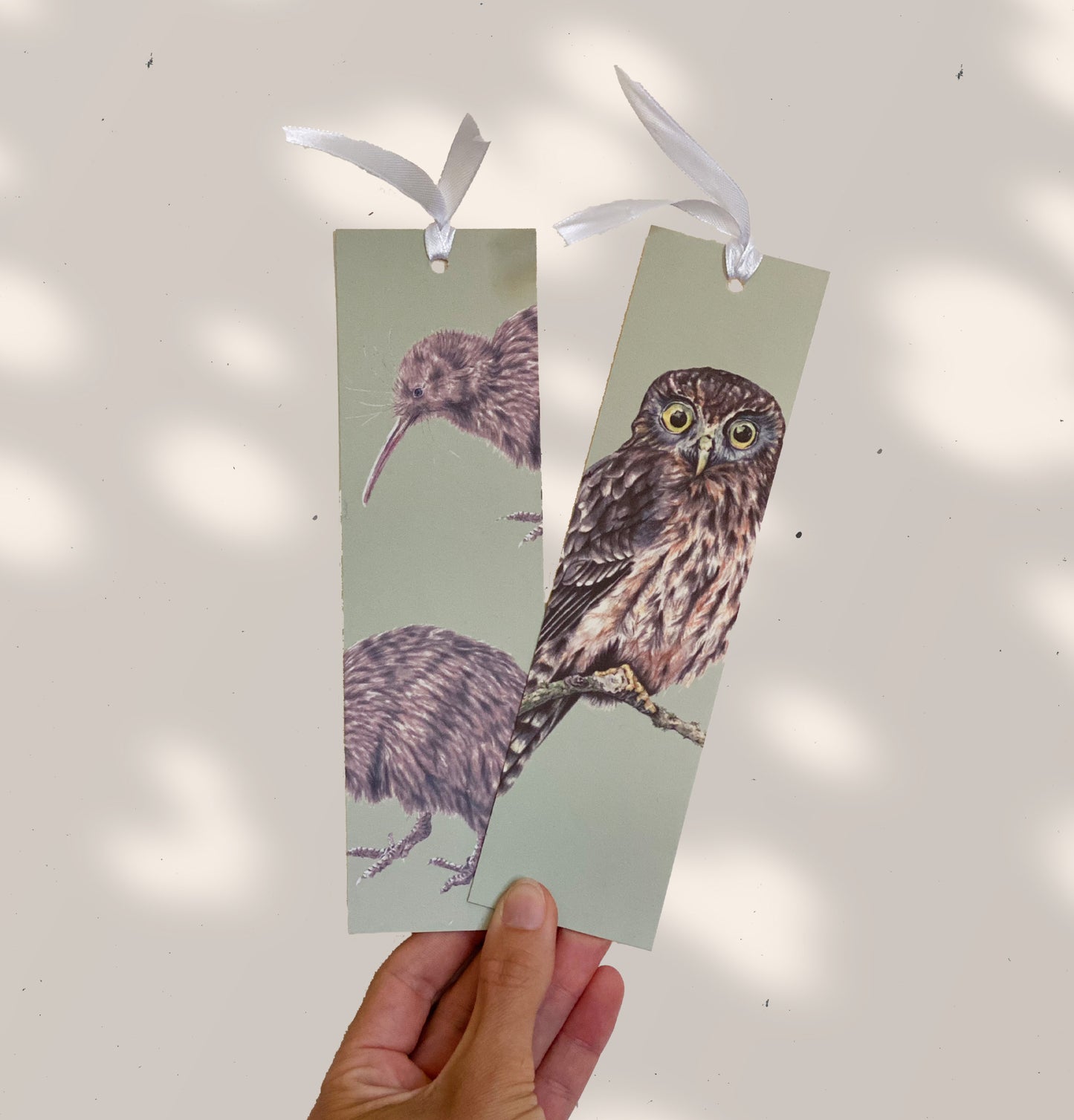 New Zealand KIWI and RURU BOOKMARKS