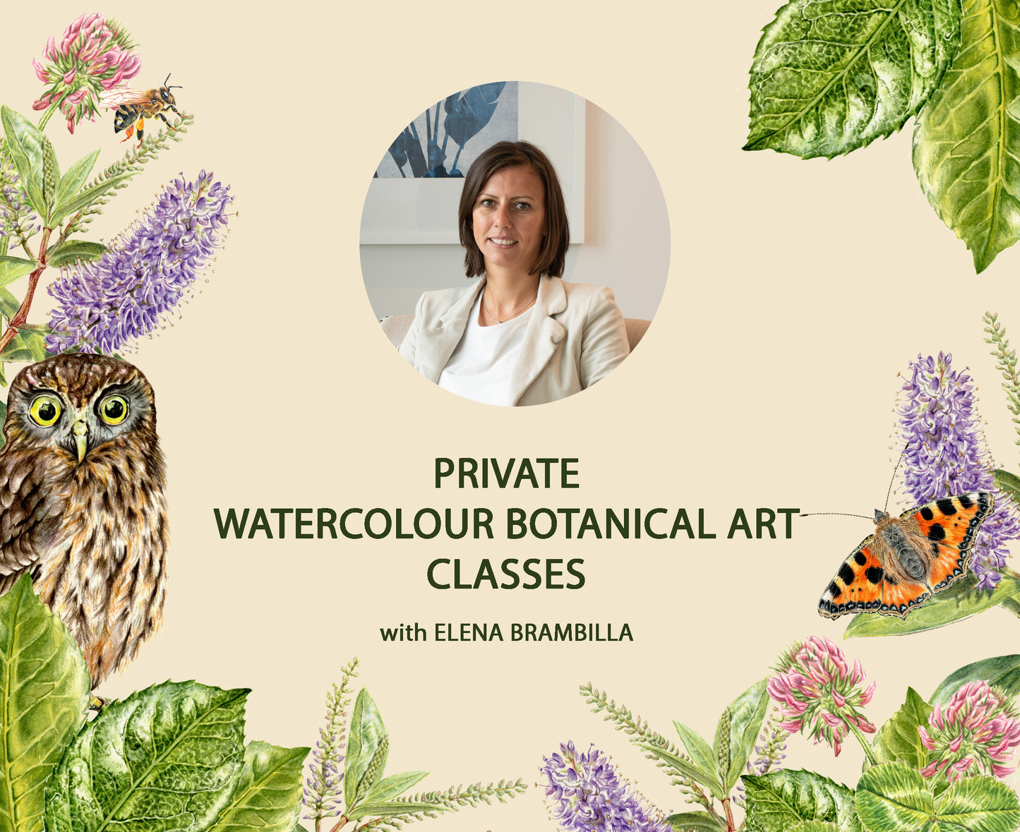 PRIVATE ONLINE WATERCOLOUR CLASSES