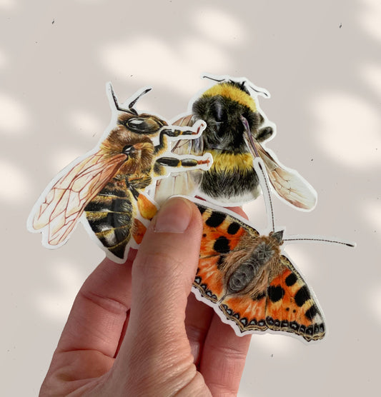 POLLINATORS stickers