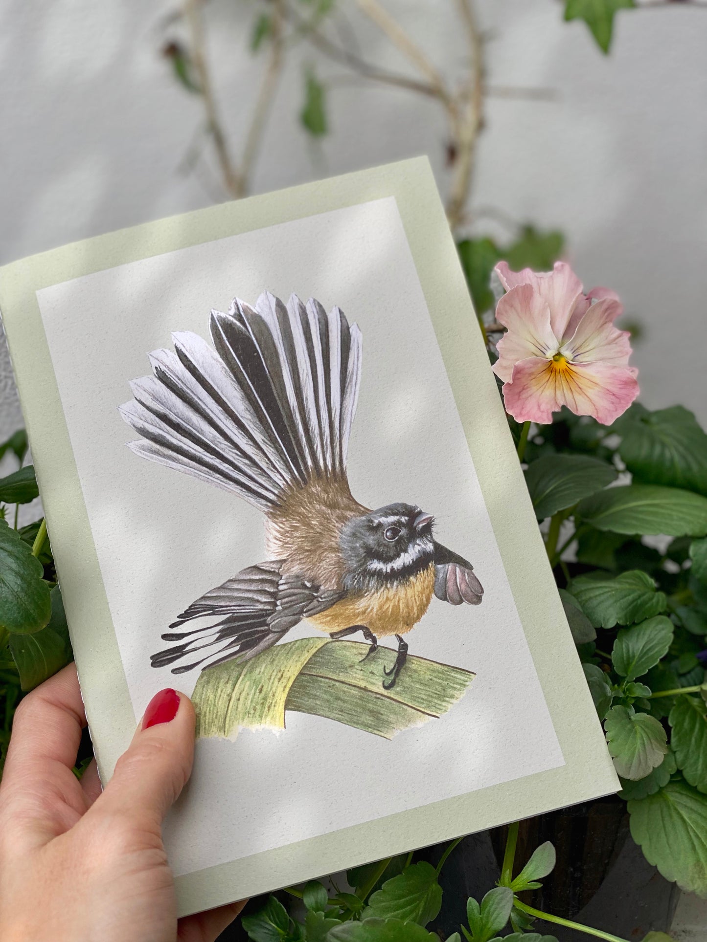 NEW ZEALAND FANTAIL notebook