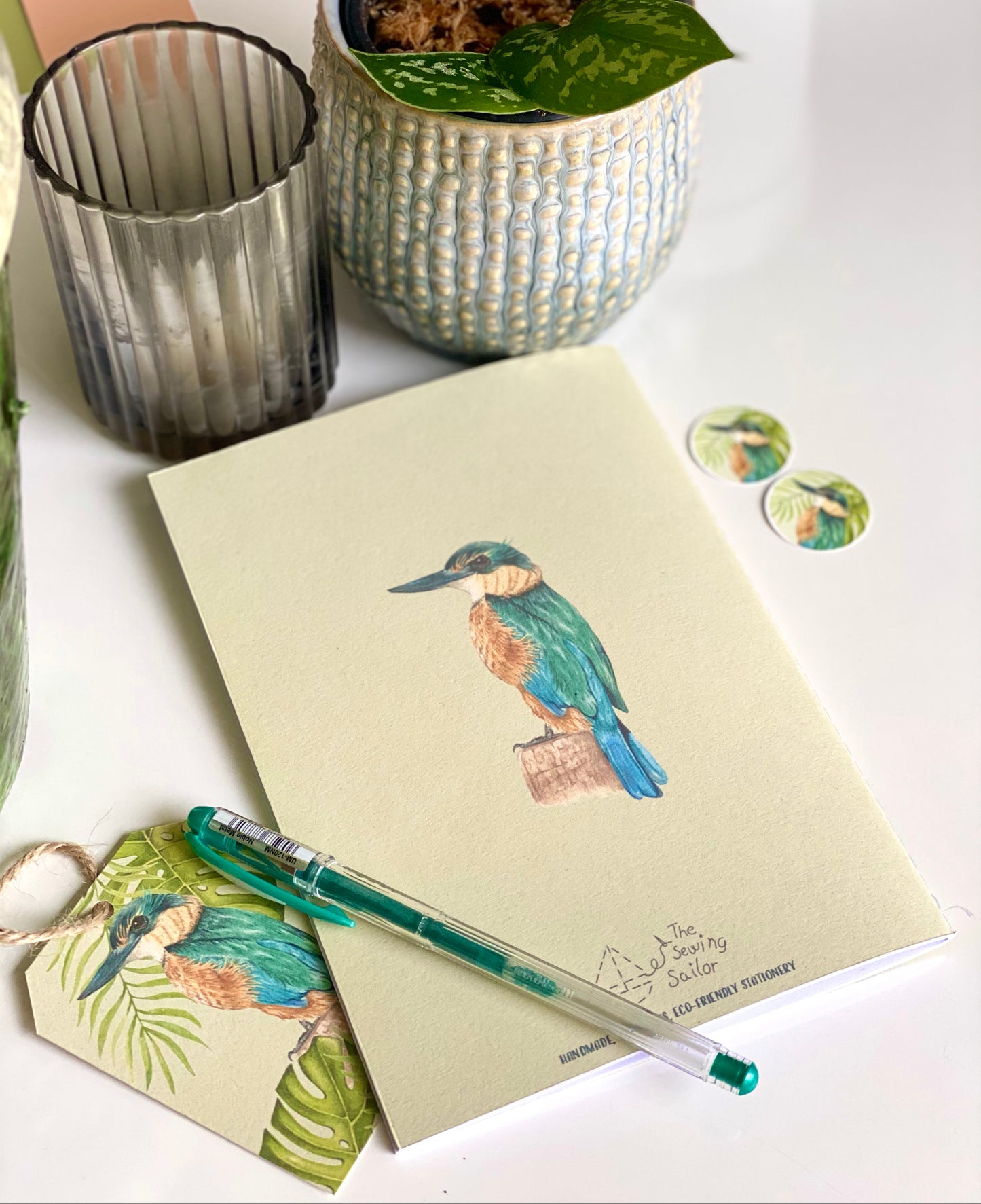 NEW ZEALAND KINGFISHER notebook