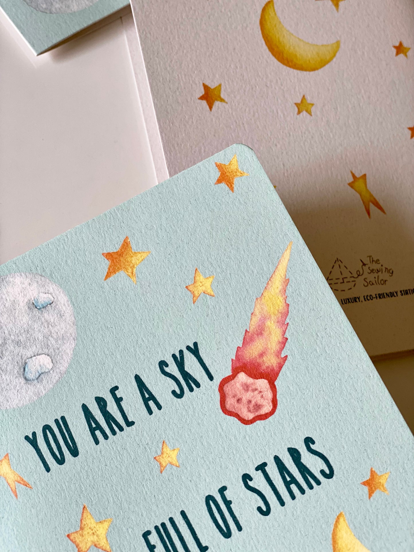 SPACE greeting cards