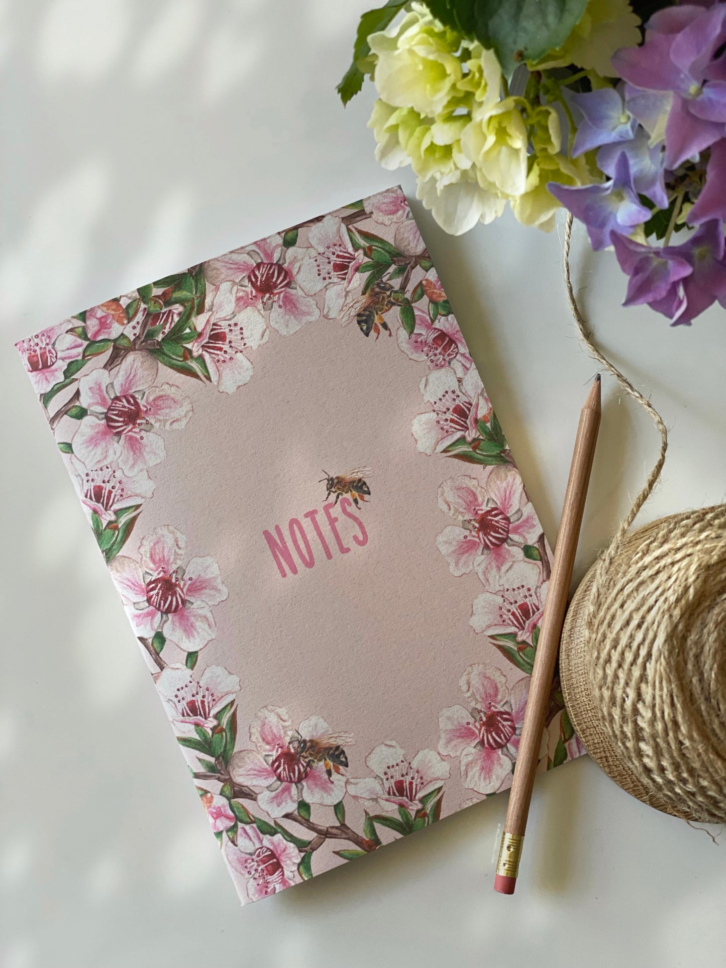 New Zealand MANUKA and BEE notebook