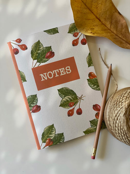 ROSE HIPS notebook