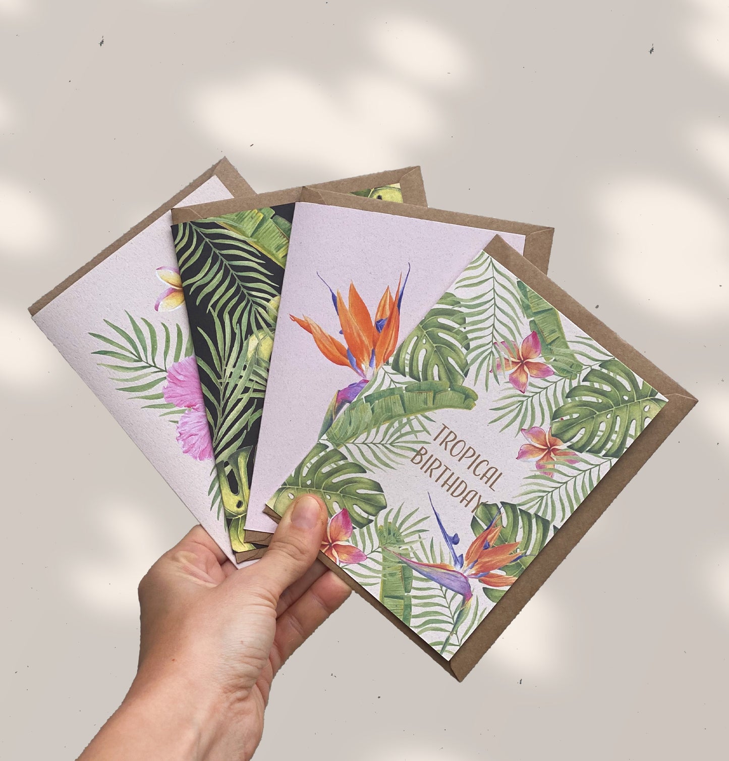 TROPICAL CARDS greeting cards