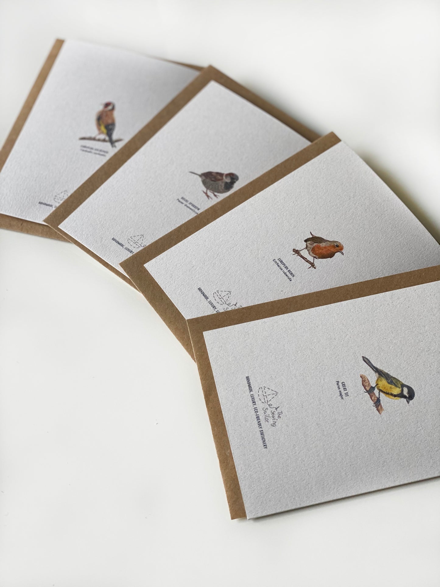 GARDEN BIRDS greeting cards