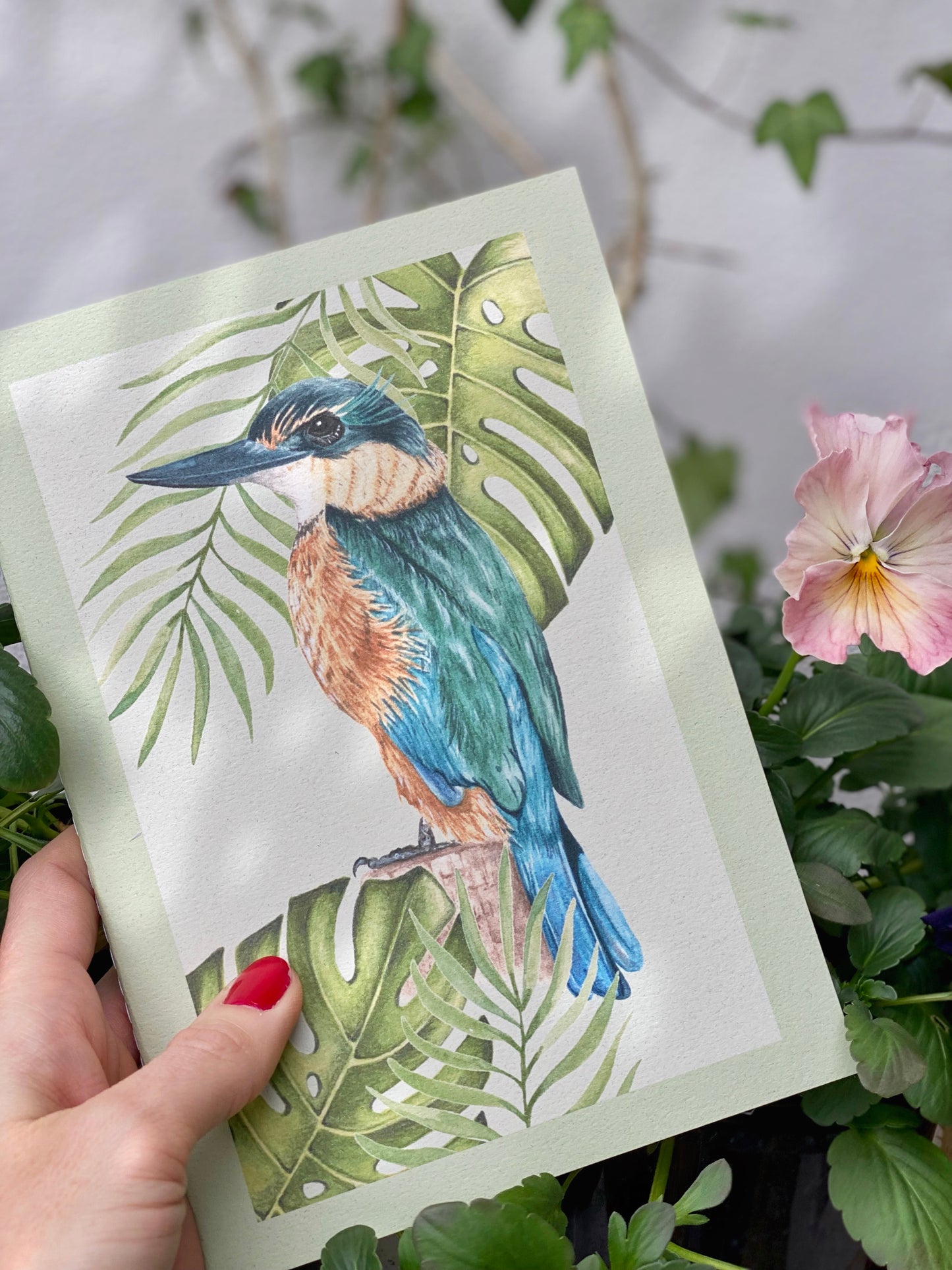 NEW ZEALAND KINGFISHER notebook